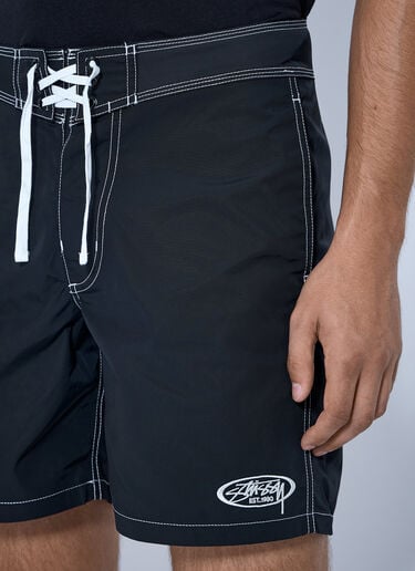 LN-CC® - Stüssy: Coastal Board Swim Shorts - Black Stüssy Coastal Board Swim Shorts Black sts0166069
