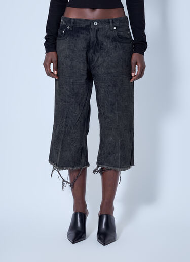LN-CC® - Rick Owens: Bolan Cutoffs - Grey Rick Owens Bolan Cutoffs Grey ric0266005