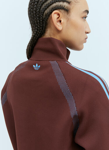 adidas by Wales Bonner Logo Embroidery Track Jacket Brown awb0354009