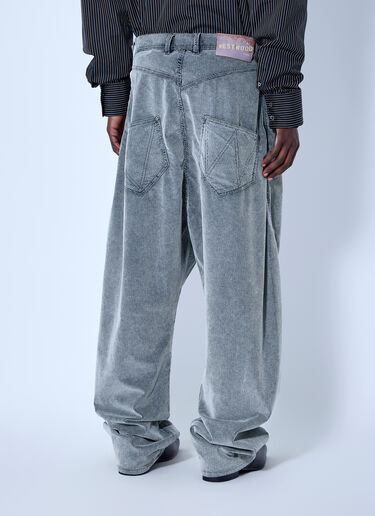 Vivienne Westwood Twisted Seam Jeans Grey vvw0166003
