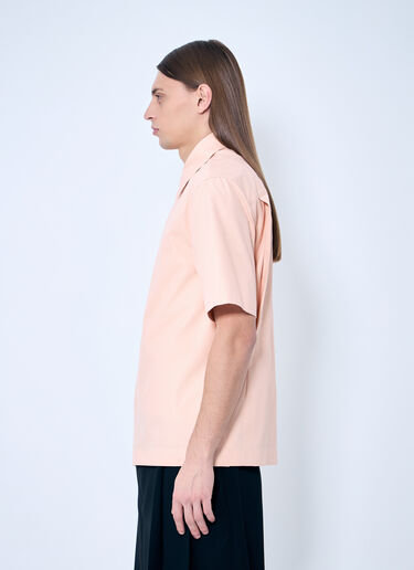 Jil Sander Short-Sleeve Shirt Pink jil0159002