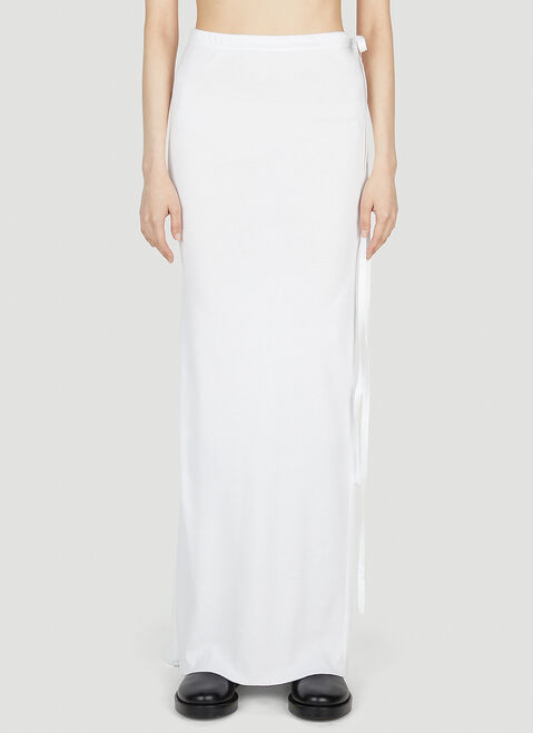 Ann Demeulemeester Vittoria Fishtail Maxi Skirt Black ann0254014