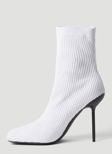 Balenciaga アナトミック 110mm ブーティ ホワイト bal0254028