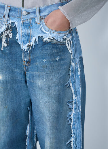 Acne Studios Trompe-L'Oeil Jeans Blue acn0364045