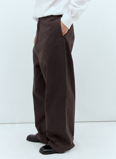 Acne Studios 배기 트윌 팬츠  블랙 acn0157012