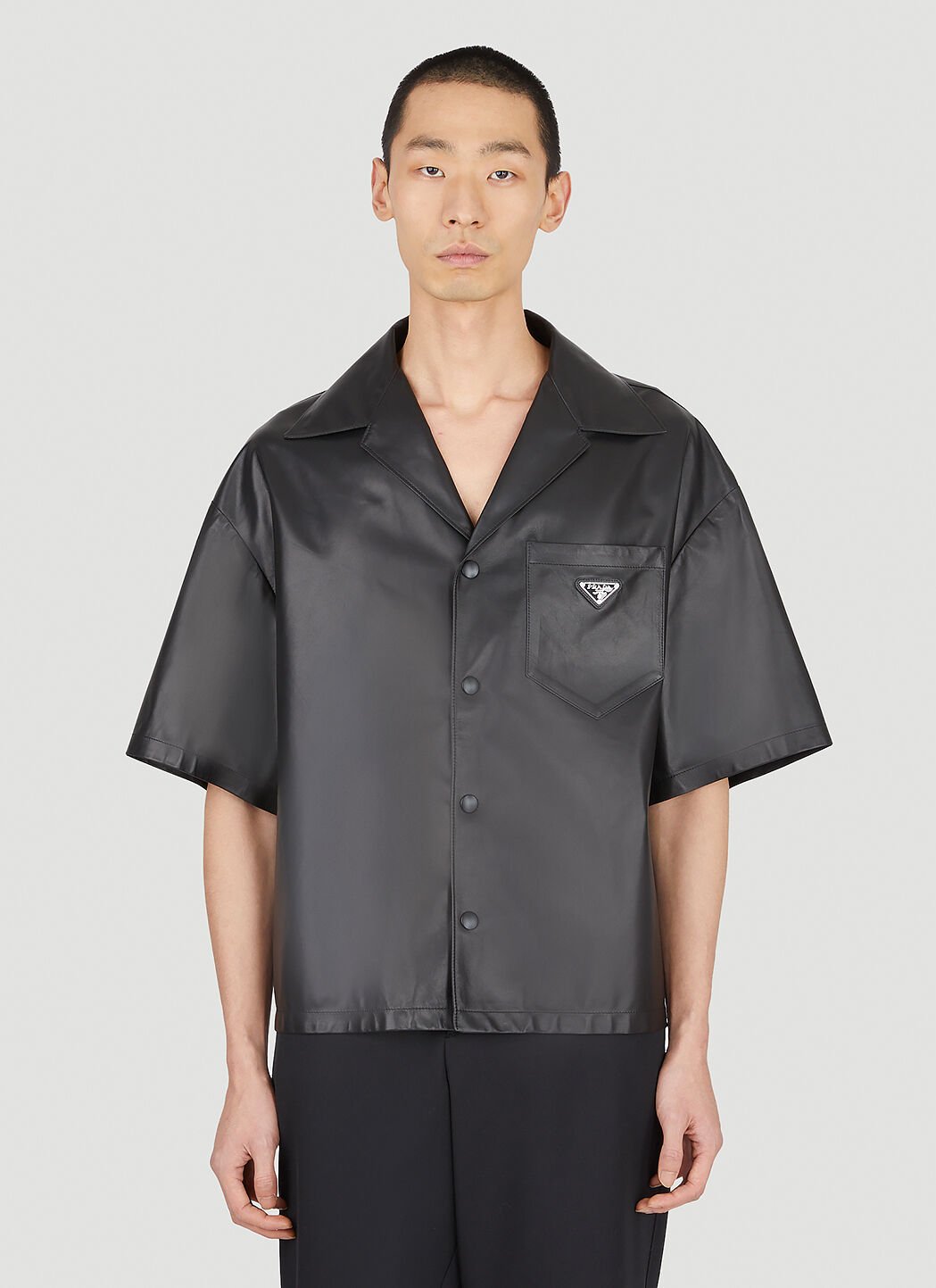 Prada shop black shirt