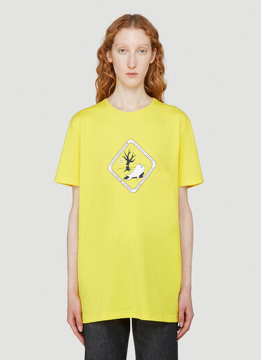 LN-CC x Kyle Platts T 01 Danger T-Shirt Yellow kyl0342003