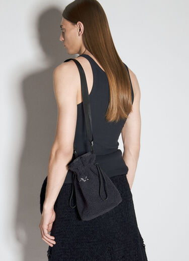 UNDERCOVER Drawstring Shoulder Bag Black und0153004