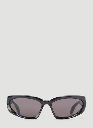 Balenciaga Swift Oval Sunglasses Black bcs0353003