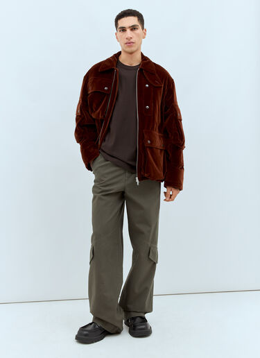 Heer T-Shirt Dries Van Noten Heer T-Shirt Dark Brown dvn0158018