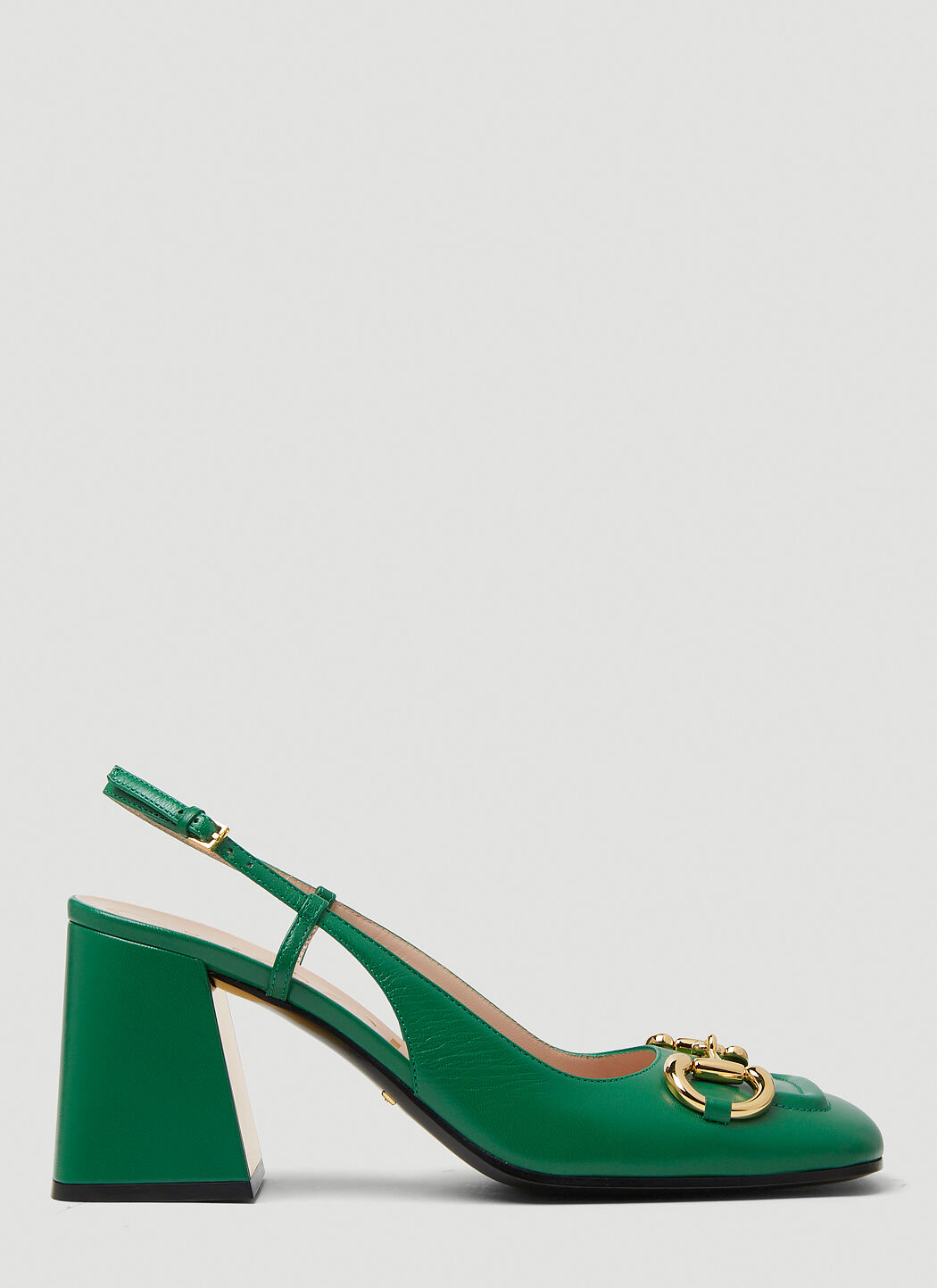Gucci top green heels