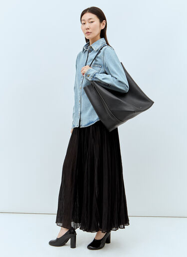 TOTEME Belted Tote Bag Black tot0257042