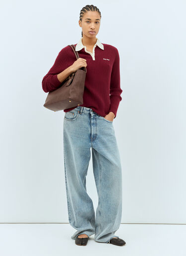 Miu Miu Aventure 中号单肩包 棕色 miu0259033