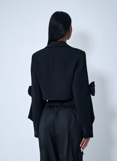 GANNI Cropped Blazer Black gan0263014