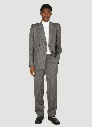 VTMNTS Striped Tuxedo Pants Grey vtm0350002