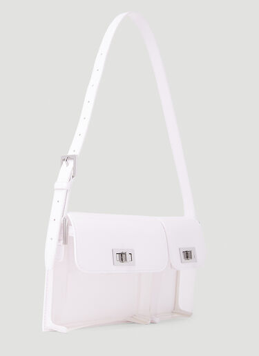 BY FAR Billy Shoulder Bag White byf0252013