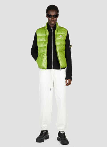 Aube Logo Gilet Moncler Aube Logo Gilet Green mon0153013
