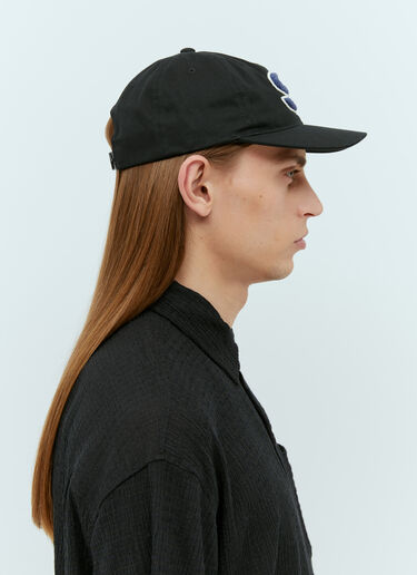 Stüssy Chenille S Low Pro Baseball Cap Black sts0152065