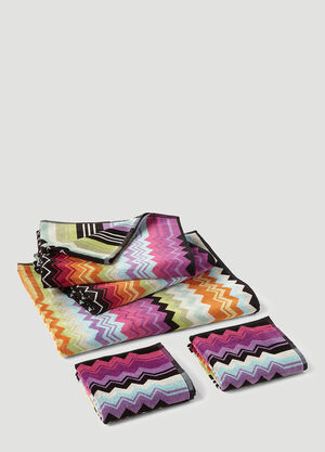 Missoni Giacomo Set Of Five Towel Set Brown wps0691141