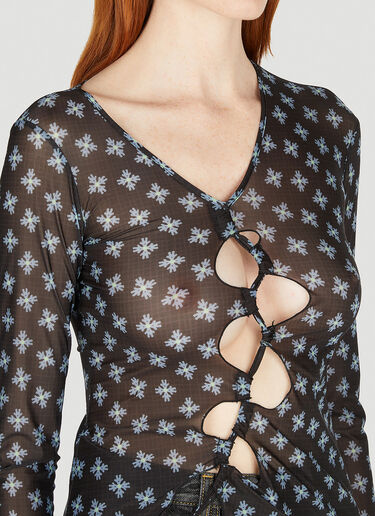 Cutout Shirt AVAVAV Cutout Shirt Black ava0251002