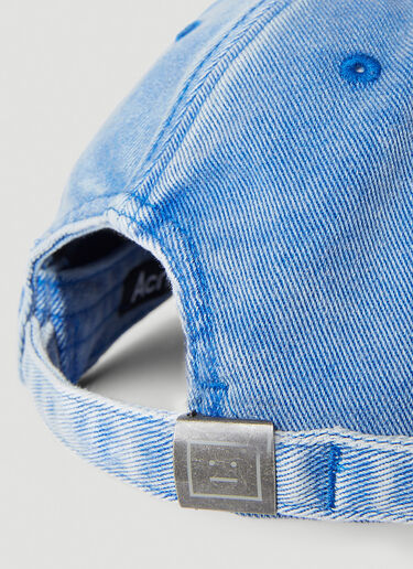 페이스 패치 베이스볼 캡 Acne Studios 페이스 패치 베이스볼 캡 블루 acn0353015