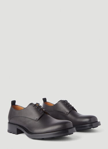 Valentino Roman Stud Derby Shoes Black val0145061