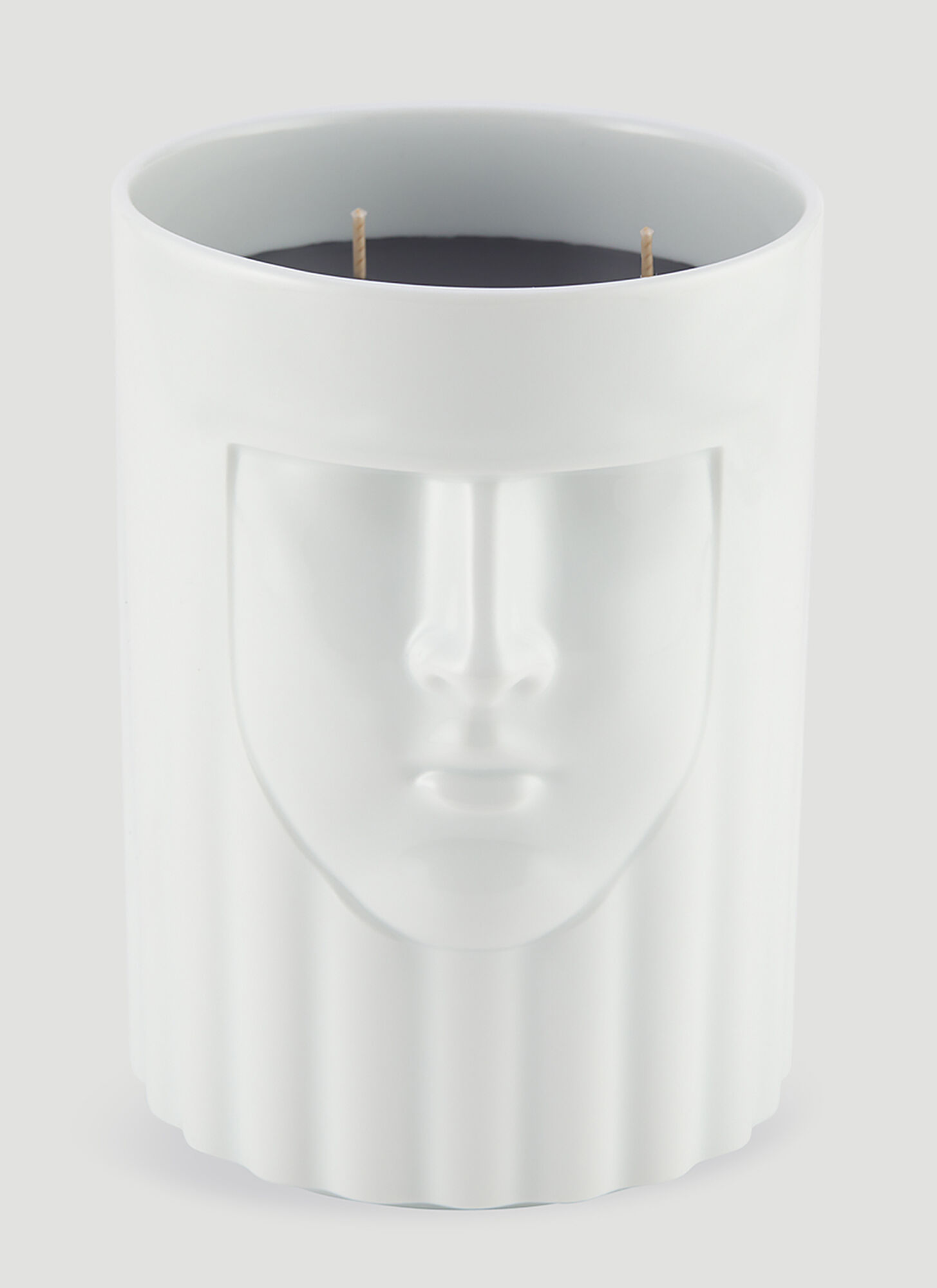 Ginori 1735 The Lady Vase Large Candle In White