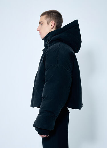 Entire Studios MML Hooded Puffer Jacket Black ent0158012