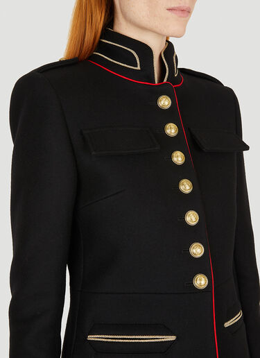 Rabanne Military Coat Black pac0251015