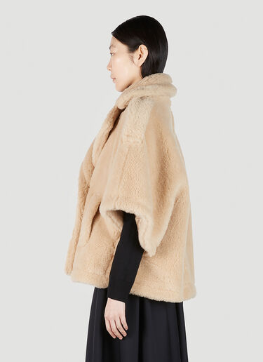 Max Mara Adesso Cape Jacket Beige max0251027