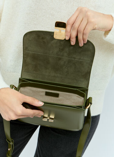 A.P.C. Small Grace Shoulder Bag Green apc0255016