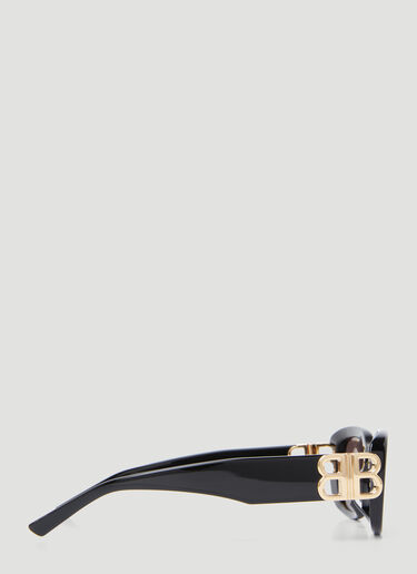 Balenciaga Dynasty Square Sunglasses Black bcs0353011