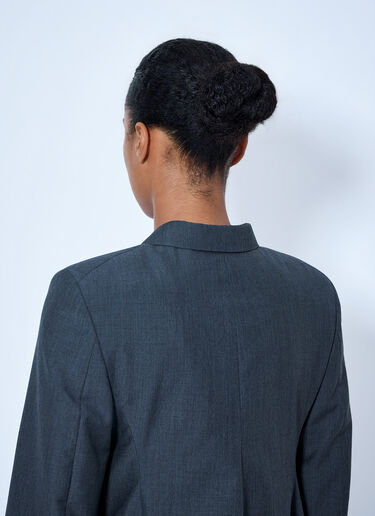 LN-CC® - Jil Sander: Single-Breasted Tailored Blazer - Grey Jil Sander Single-Breasted Tailored Blazer Grey jil0266017