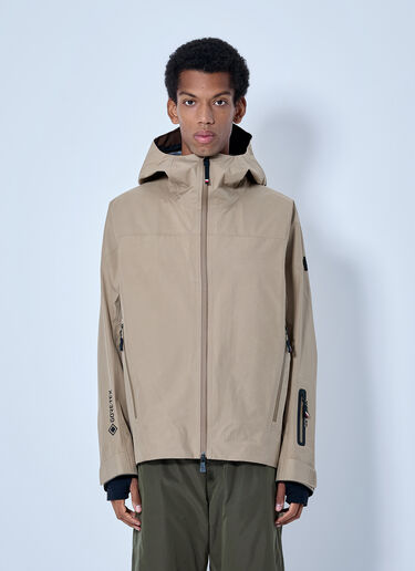 LN-CC® - Moncler Grenoble: Hinterburgs GORE-TEX® Hooded Ski Jacket - Beige Moncler Grenoble Hinterburgs GORE-TEX® Hooded Ski Jacket Beige mog0165011