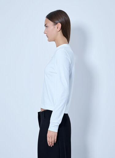 Jacquemus 르 티셔츠 그로 그랭 화이트 jac0256036
