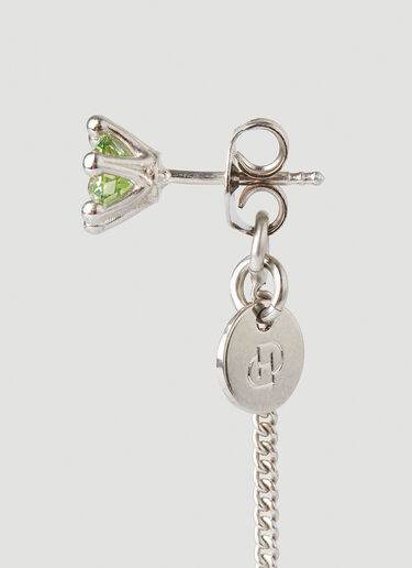 D'heygere Stud Earring Necklace Silver hey0350006