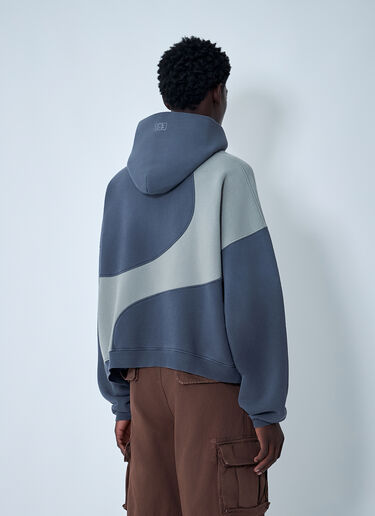 Wave Hooded Sweatshirt ERL Wave Hooded Sweatshirt Blue erl0162004