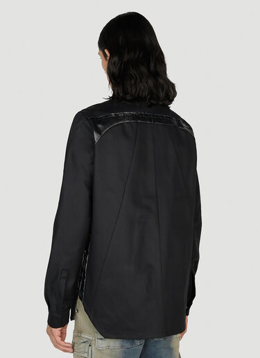 Rick Owens Splintered Panel Jacket Black ric0152001