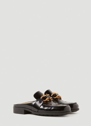 Monsieur Open Back Loafers Bottega Veneta Monsieur Open Back Loafers Black bov0251084