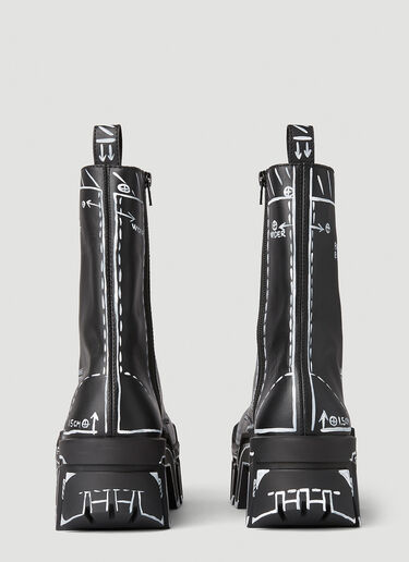 Balenciaga Bulldozer Boots Black bal0251067