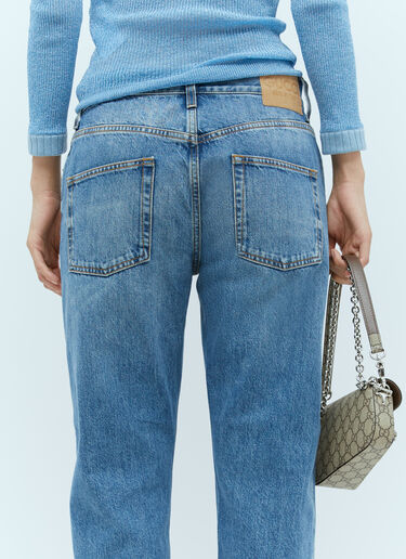 90's ホースビットジーンズ Gucci 90's ホースビットジーンズ ブルー guc0255121