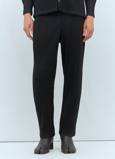 Homme Plissé Issey Miyake プリーツパンツ ブラック hmp0156016