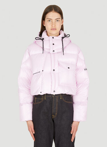 7 Moncler FRGMT Hiroshi Fujiwara Irvinie 连帽蓬松夹克 粉 mfr0251004