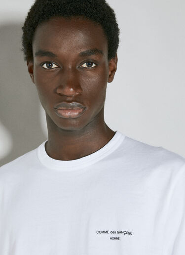 Comme des Garçons Homme Logo Print T-Shirt White cdh0154004