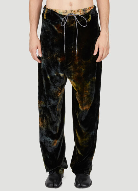 Vivienne Westwood Wreck Velvet Pants White vvw0154011