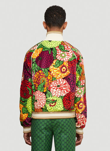 Gucci Floral Bomber Jacket Green guc0143006