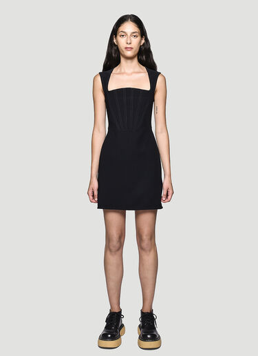 Bottega Veneta Panelled Dress Black bov0243005