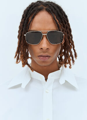 Prada Navigator Frame Sunglasses Black lpr0157007