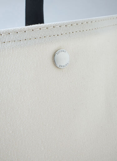 LN-CC® - Toteme: Beach Tote Bag - White Toteme Beach Tote Bag White tot0265086