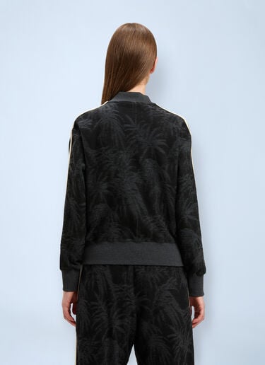 Palm Jacquard Track Jacket Palm Angels Palm Jacquard Track Jacket Black pma0260068